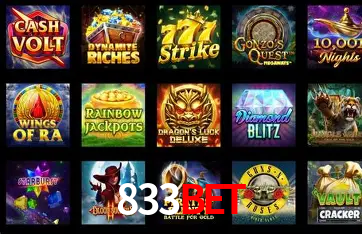 Descubra o Mundo do Cassino Online com 833bet
